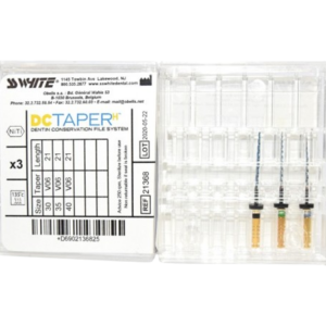 DCTAPERH ROTARY FILE 30/35/40 21MM ASSORTED®SS WHITE