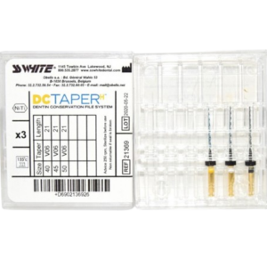 DCTAPERH ROTARY FILE 40/45/50 21MM ASSORTED®SS WHITE
