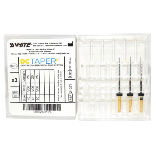 DCTAPERH ROTARY FILE 40/45/50 25MM ASSORTED - 3 PACK