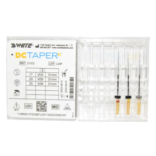 DCTAPERH ROTARY FILE 17/20/25 31MM ASSORTED - 3 PACK
