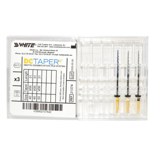 DCTAPERH ROTARY FILE 40/45/50 31MM ASSORTED - 3 PACK