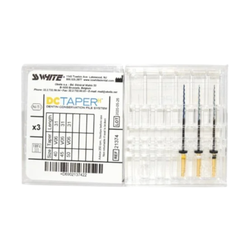 DCTAPERH ROTARY FILE 40/45/50 21MM ASSORTED - 3 PACK