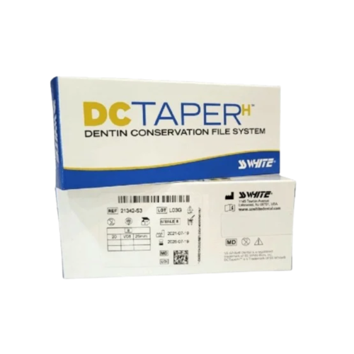 DCTAPERH ROTARY FILE 17/20/25 25MM DENTIN CONSERVATION FILE SYSTEM - 3 PACK