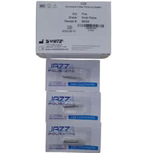 JAZZ RA COMPOSITE POLISHER 2 STEP C2S FINE SMALL FLAME - 3 PACK