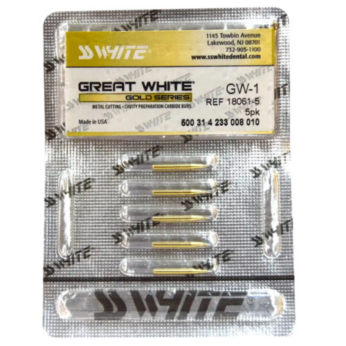GREAT WHITE GOLD CARBIDE GW1 - 5 PACK