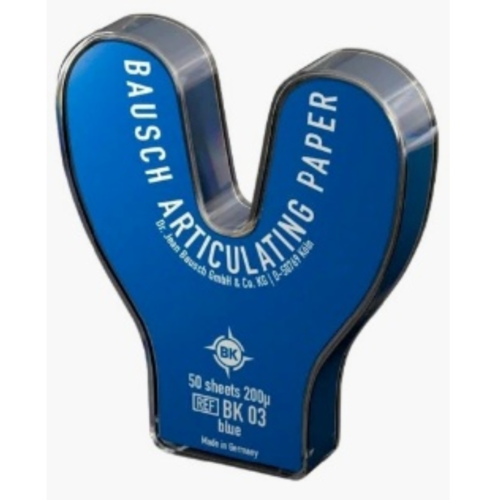 Articulating Paper blue horseshoe 200µ, 50 sheets