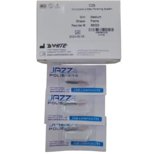 JAZZ RA COMPOSITE POLISHER 2 STEP C2S MEDIUM FLAME - 3 PACK