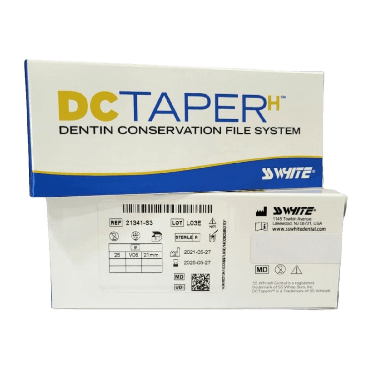 DCTAPERH ROTARY FILE 17/20/25 21MM ASSORTED - 3 PACK