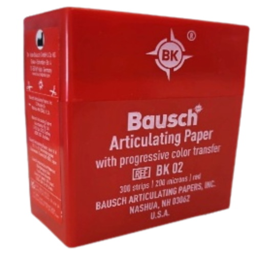 Articulating Paper in Dispenser Box 200µ Red 300 strips ® BAUSCH