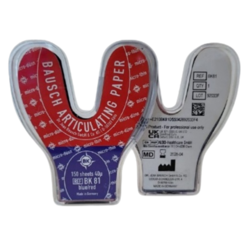 Articulating Paper, 40µ Blue/Red, 150 Sheets