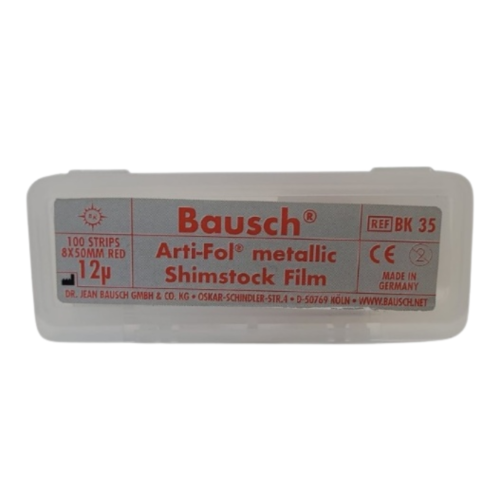 Arti-Fol Metallic 1-sided, 8 mm, red, 12µ, 100 sheets