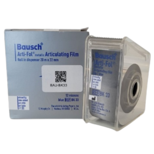 Arti-Fol Metallic in dispenser 1-sided, 22 mm, blue, 20 meter, 12µ