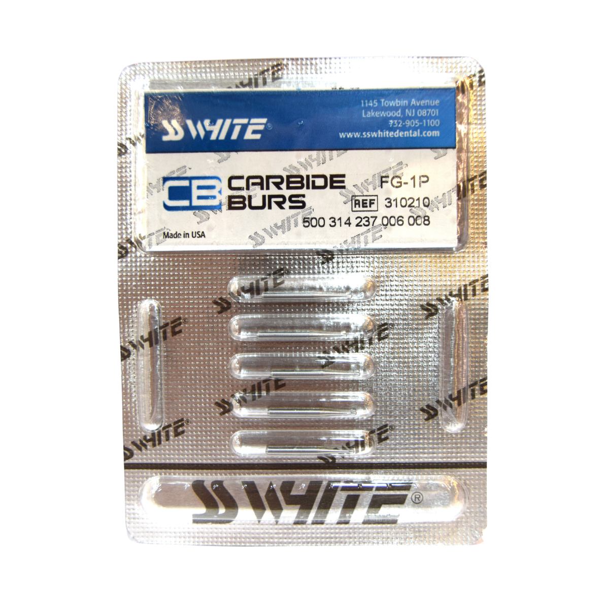 FG CARBIDE 1 PEAR - 5 PACK